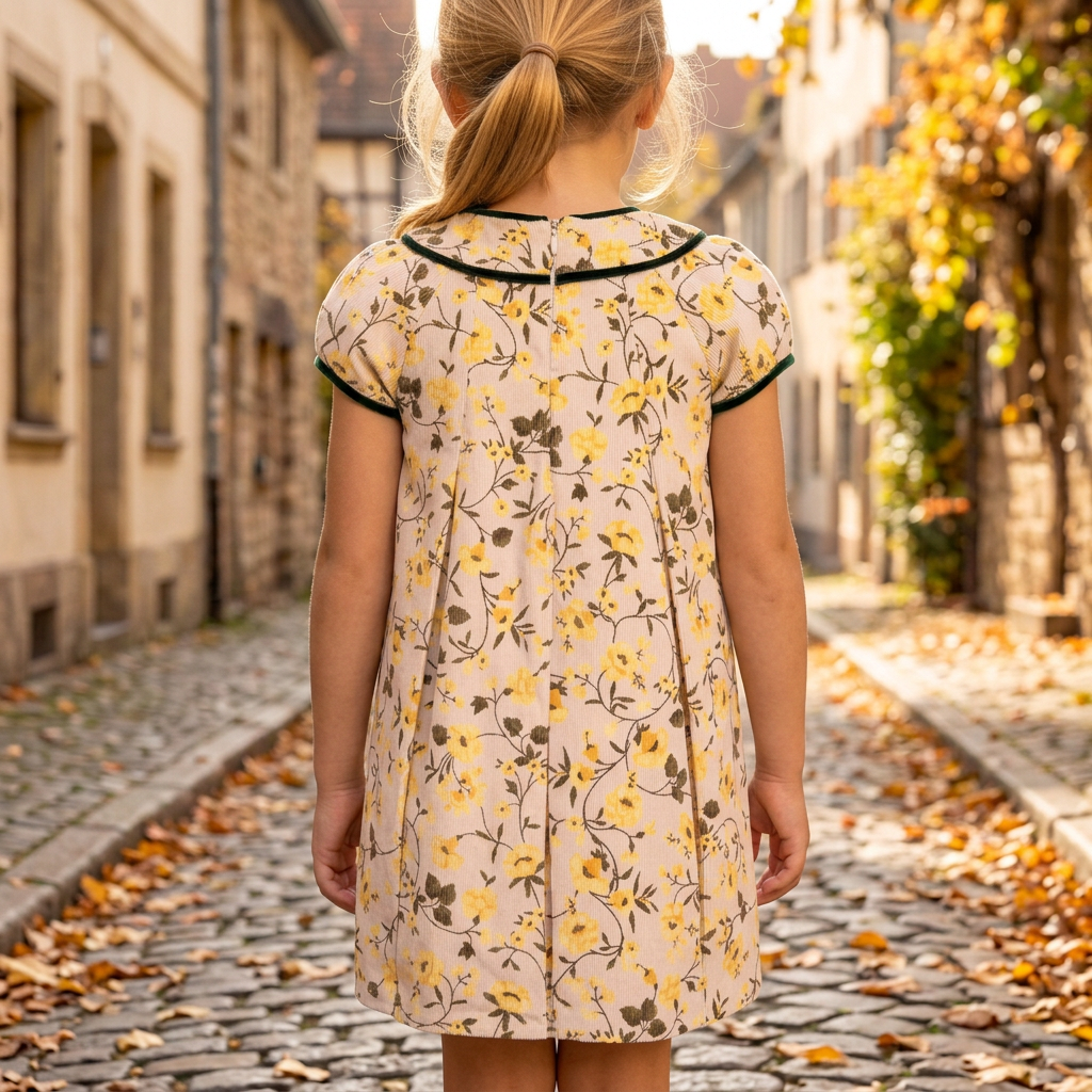 Vestido Bombazine Amarelo Laço 3