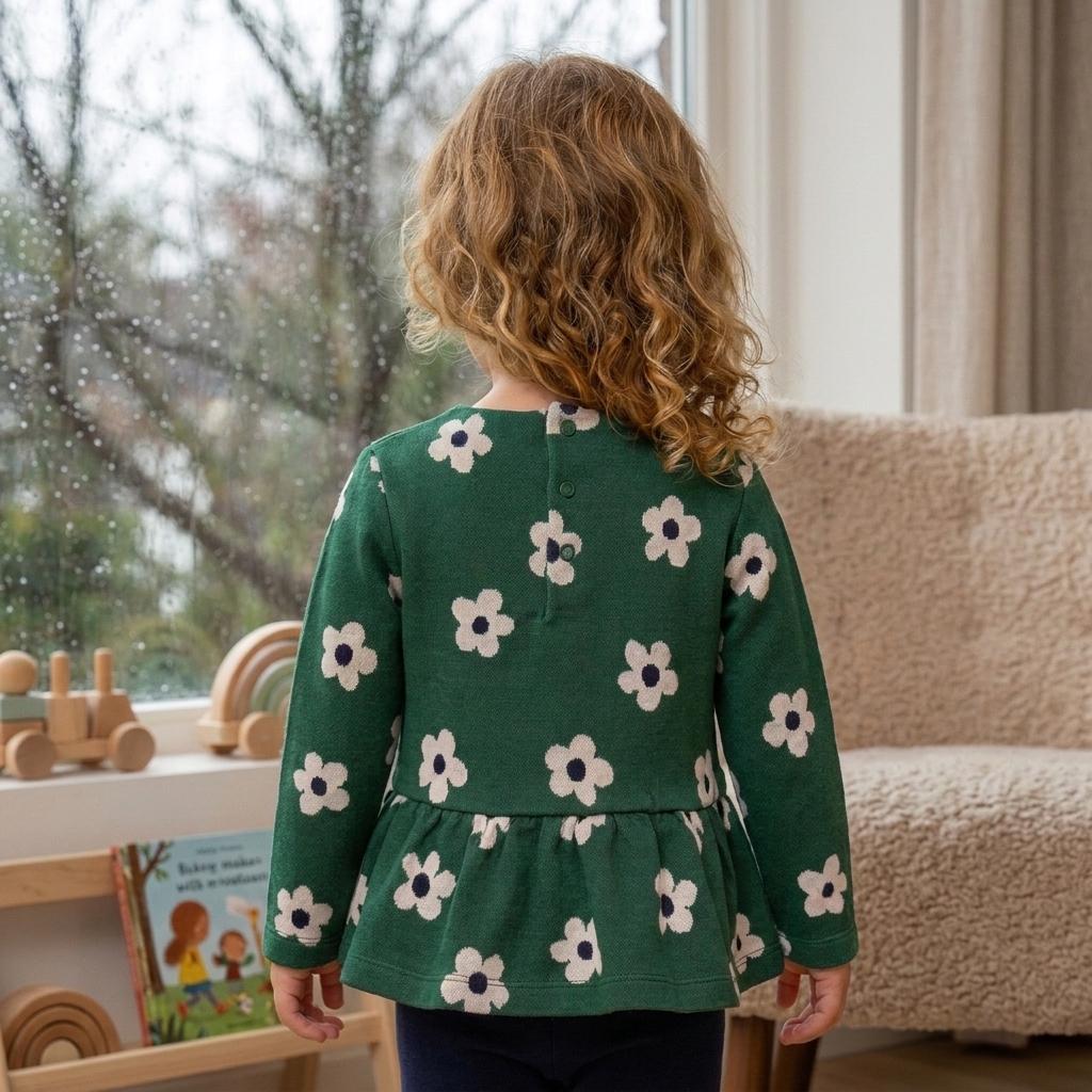 Camisola Jacquard Flores 3