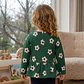 Camisola Jacquard Flores - Thumbnail 3