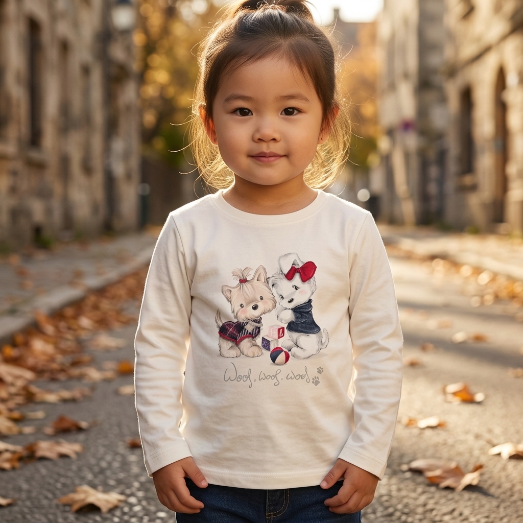Camisola Cãezinhos Glitter 1