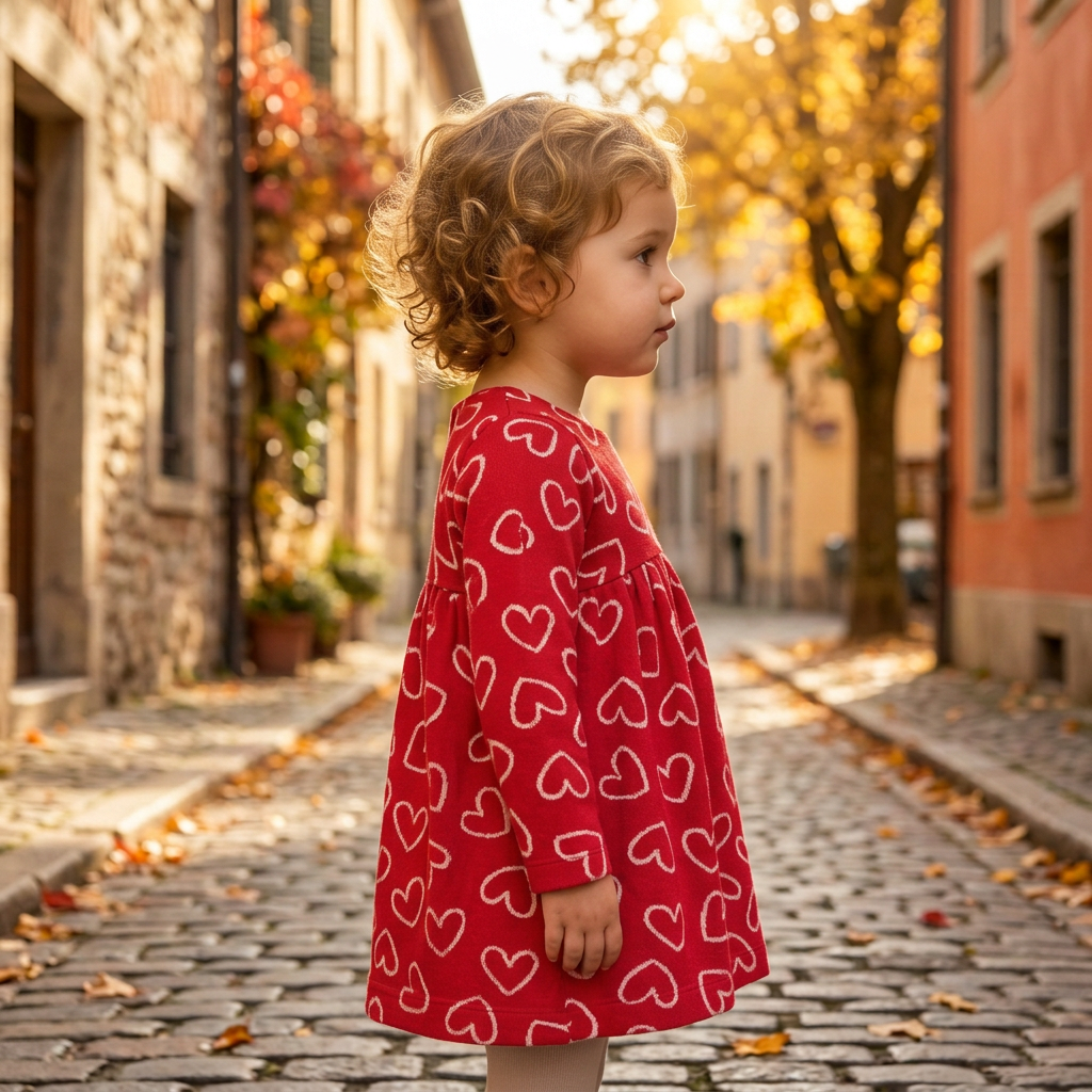 Vestido Jacquard Vermelho 2