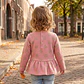 Camisola Jacquard Rosa Bebé - Thumbnail 3