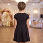 Vestido Xadrez Lurex Azul - Miniatura 3