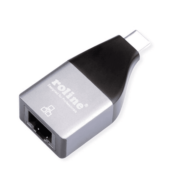 ROLINE USB3.2 Gen2 Type C Gigabit Ethernet Adaptador