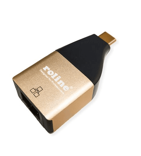 ROLINE GOLD USB3.2 Gen2 Type C Gigabit Ethernet Adaptador