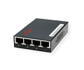 ROLINE Fast Ethernet Switch, Pocket, 8 Ports