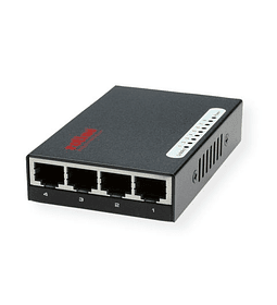 ROLINE Fast Ethernet Switch, Pocket, 8 Ports