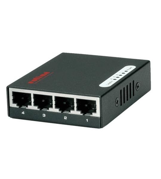 ROLINE Gigabit Ethernet Switch, Pocket, 4 Ports