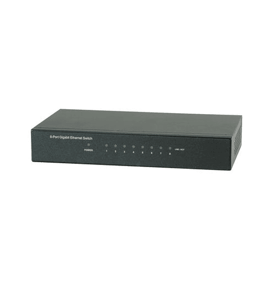 ROLINE Gigabit Ethernet Switch, 8x RJ45, unmanaged