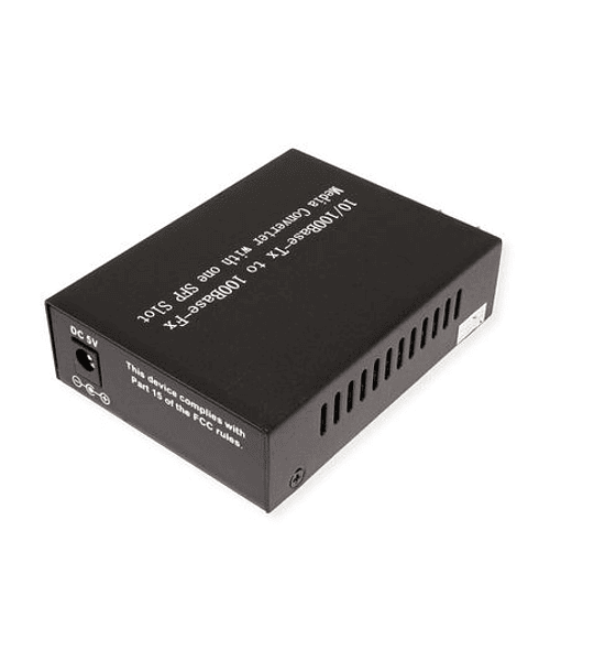 VALUE 10/100 Fast Ethernet Adaptador, RJ45 para GBIC LC