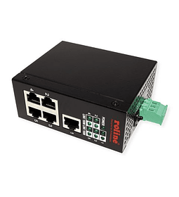 ROLINE Industrial Switch, Fast Ethernet, 5x RJ45, unmanaged