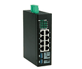 ROLINE Industrial Switch, Gigabit Ethernet, 8x RJ45