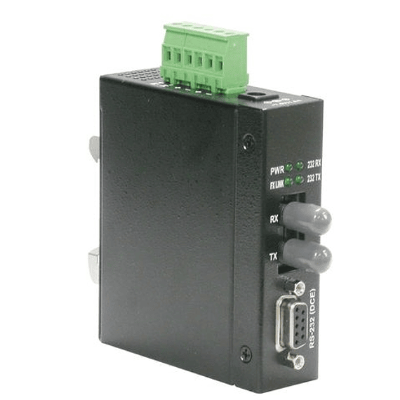 ROLINE Industrial Adaptador RS232 - Multimode Optical Fibre, ST