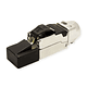 ROLINE Cat.8/Class I Field Connector Plug RJ45 