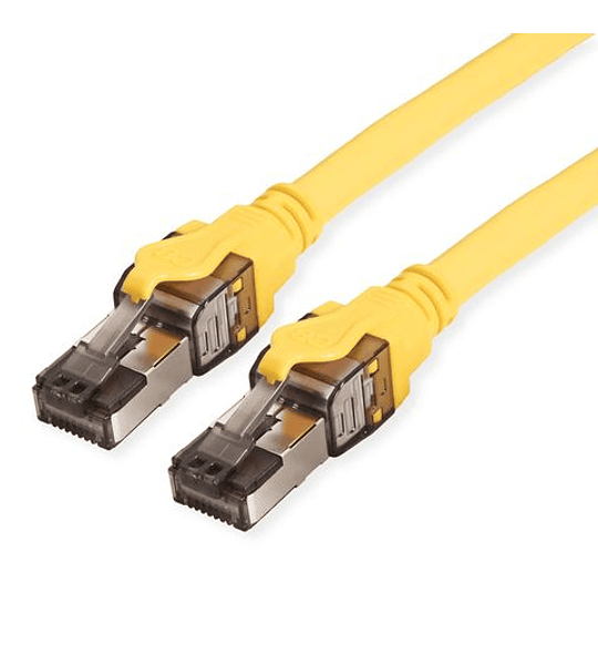 ROLINE S/FTP (PiMF) PatchCord Cat.8/Class I, Stranded, LSOH