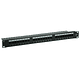 VALUE 19" Patchpanel, Cat.6/Class E, 24 Ports, UTP, black