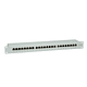 VALUE 19" Patchpanel, Cat.6A/Class EA, 24 Ports, STP, grey