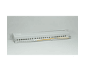 VALUE 19" Patchpanel, Cat.6A/Class EA, 24 Ports, STP, grey
