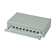 ROLINE Cat.5e/Class D WallMount Patch Panel, 8 Ports, STP, light grey