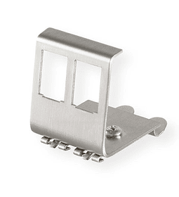 VALUE DIN Rail Adapter for 2 Keystone modules