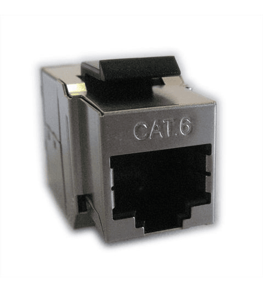 ROLINE RJ45 Keystone Modular Coupler, Cat.6/Class E, STP, silver