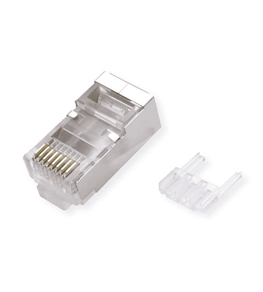 VALUE Modular Plug Cat.6/Class E, STP, for Stranded Wire, 10 pcs.