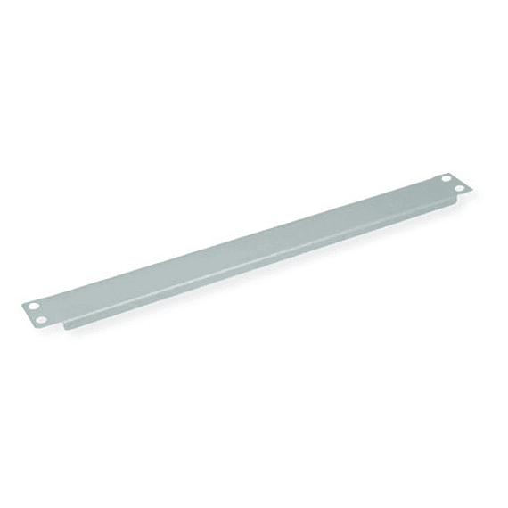 VALUE 19" Blank Panel, 1U, Metal, light grey