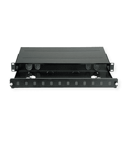 ROLINE Fiber Optic Patch Panel, 12x Ports SC(Simplex)/LC(Duplex)