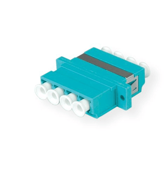 VALUE Fibre Optic Adapter LC quadruple, OM3, PB