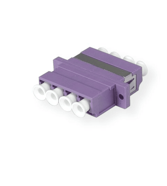 VALUE Fibre Optic Adapter LC quadruple, OM4, PB