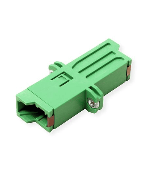 ROLINE Fibre Optic Adapter, LSH, Flange, green