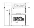 ROLINE 19" LCD KVM Console, 43 cm (17") TFT, VGA, USB+ PS/2, German