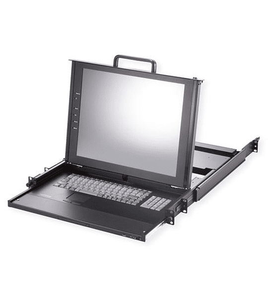 ROLINE 19" LCD KVM Console, 43 cm (17") TFT, VGA, USB+ PS/2, Swiss