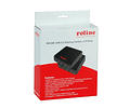 ROLINE USB3.2 Gen1 Peripheral Sharing Device, 4 PCs, 4x USB3.2 Gen1 Ports
