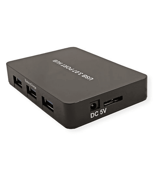 VALUE USB3.2 Gen1 Desktop Hub, 7 Ports, with Power Supply