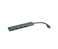 ROLINE USB3.2 Gen1 UltraSLIM Hub, 3x USBA F, 1x Micro SD CardReader