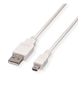 VALUE USB2.0 Cabo, A - 5-Pin Mini