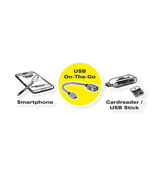 VALUE USB2.0 Cabo, A - Micro B, F/M