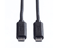 ROLINE USB2.0 Charging Cabo, Micro B - Micro B