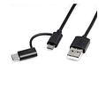 ROLINE USB2.0 Cabo, C + MicroB - A