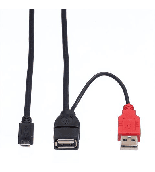 ROLINE USB2.0 Y Cabo