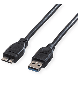 ROLINE USB3.2 Gen1 Cabo, A - Micro B