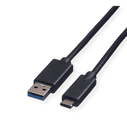 ROLINE USB3.2 Gen1 Cabo, A - C, M/M