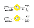 VALUE Adapter USB2.0, A - C, M/F