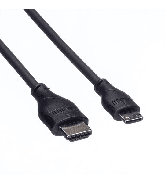 ROLINE HDMI High Speed Cabo + Ethernet, A - C