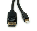 ROLINE Mini DisplayPort Cabo, v1.4, mDP - DP