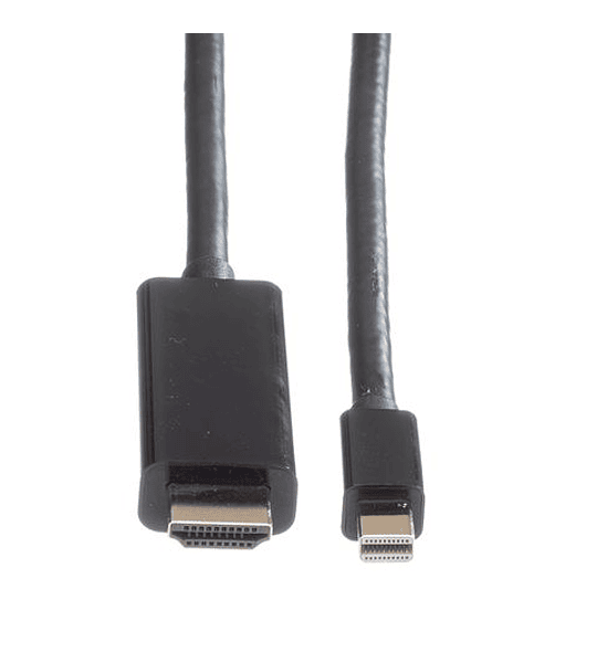 ROLINE Mini DisplayPort Cabo, Mini DP - UHDTV, M/M