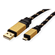ROLINE GOLD USB2.0 Cabo, A - Micro B