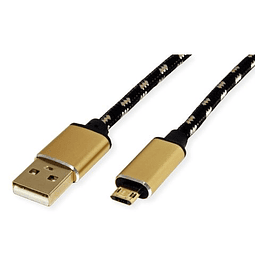 ROLINE GOLD USB2.0 Cabo, A - MicroB