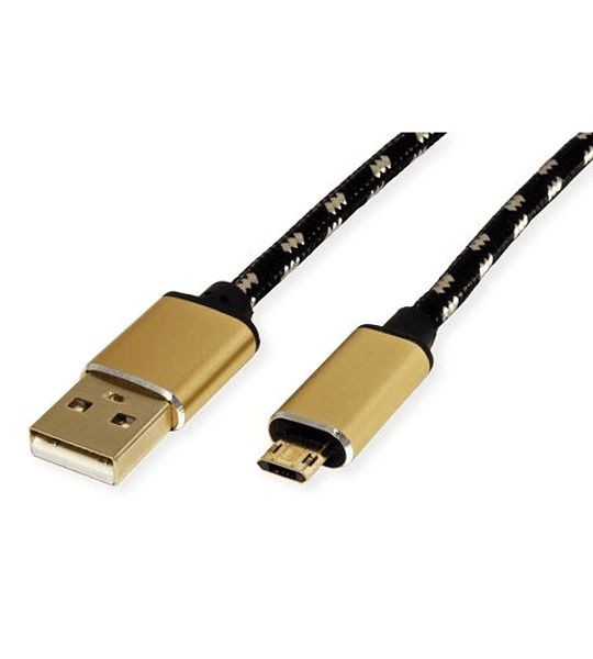 ROLINE GOLD USB2.0 Cabo, A - MicroB